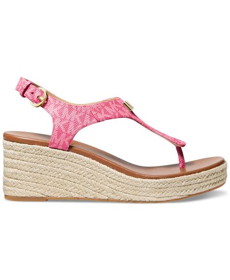 michael kors laney sandal|Michael Michael Kors Women's Laney Thong Espadrille Sandals.